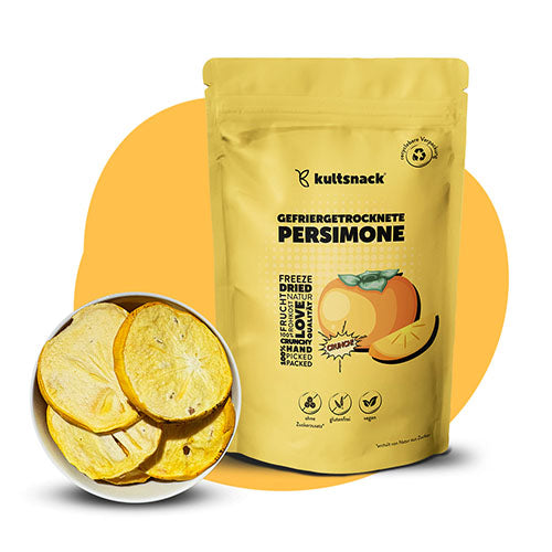 Gefriergetrocknete-Persimone