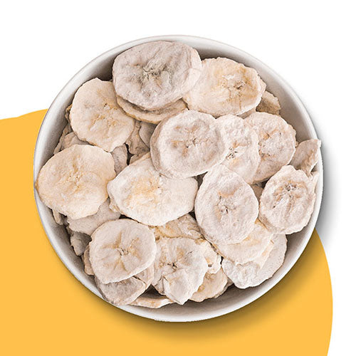 Gefriergetrocknete-Banane