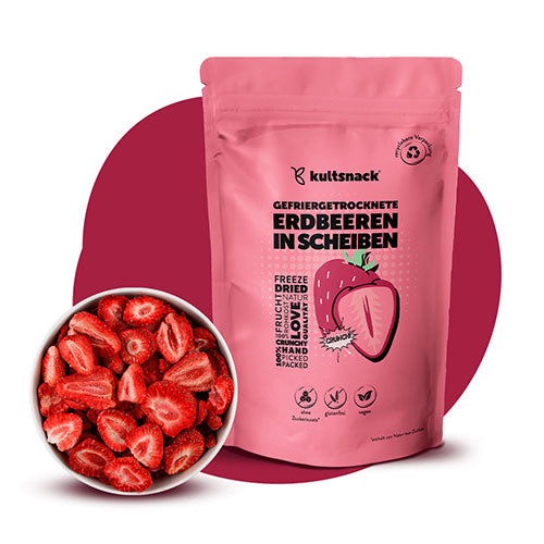 Gefriergetrocknete-Erdbeeren-in-Scheiben